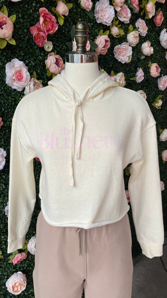 The Blushery Cropped Hoodie